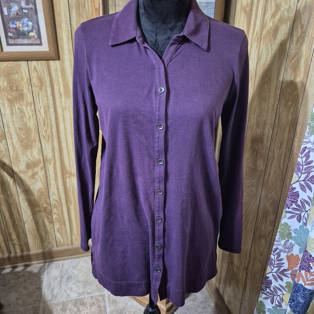 J.jill Button-Up Women's Top